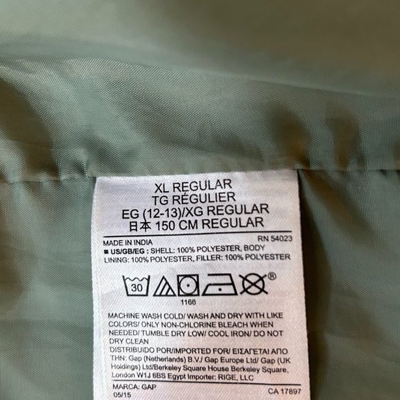 Gap Kids Hooded 3 in 1 Parka Coat Jacket - Picture 8 of 9